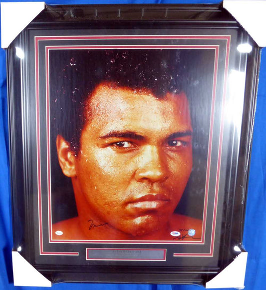 Muhammad Ali Memorabilia Authentic Autographed Hand Signed