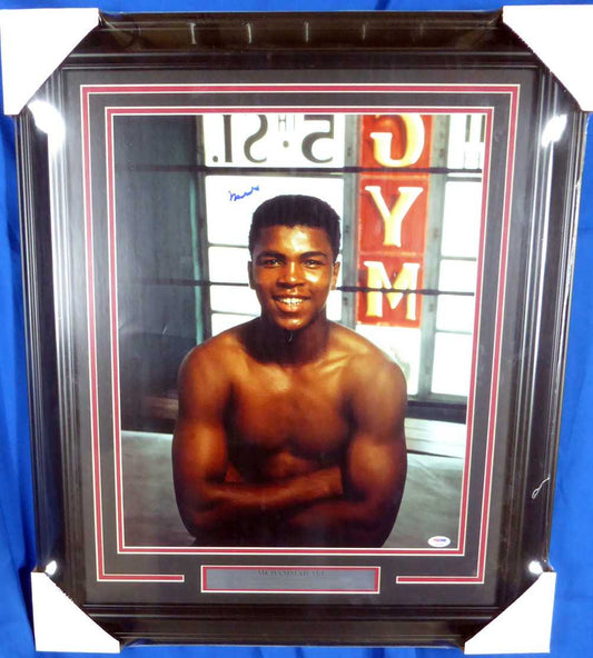 Muhammad Ali Memorabilia Authentic Autographed Hand Signed