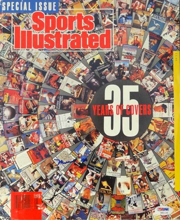 Muhammad Ali Autographed Sports Illustrated Magazine PSA/DNA #G61154