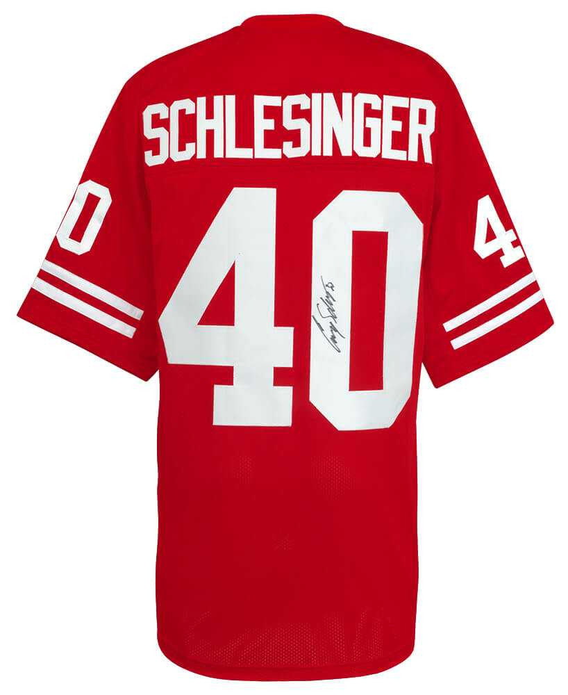 Nebraska Cornhuskers Cory Schlesinger Signed Red Jersey - Schwartz Authenticated