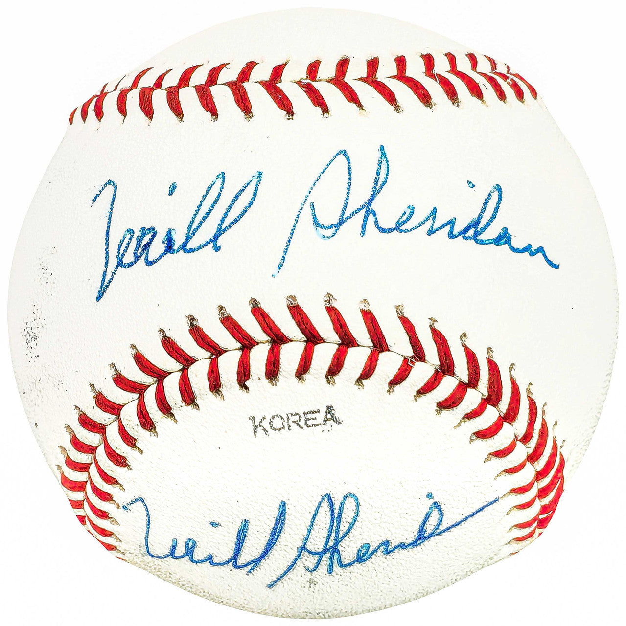Neill Sheridan Autographed Official NCAA Baseball Boston Red Sox Beckett BAS QR #BH039047