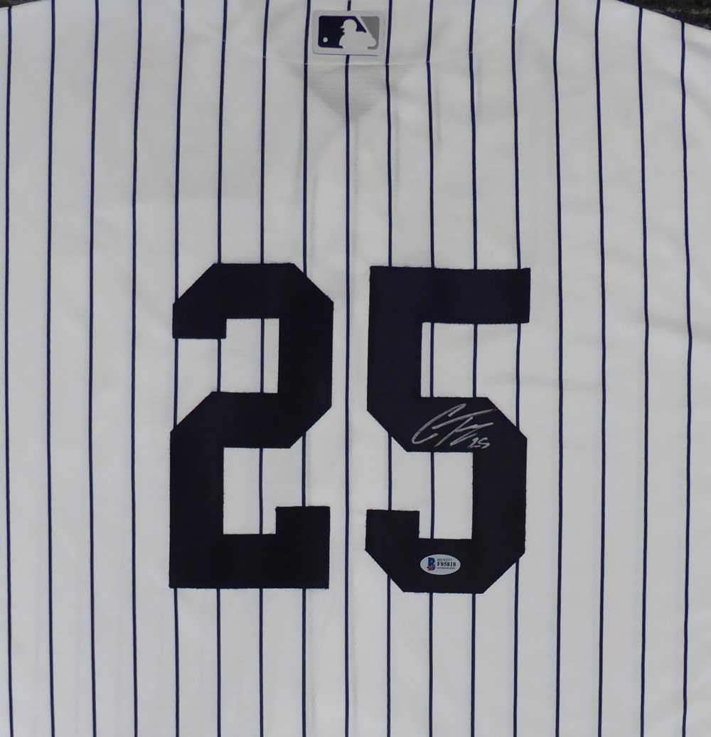 New York Yankees Gleyber Torres Autographed White Majestic Cool Base Jersey Size L