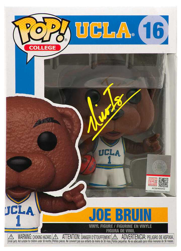 Nico Iamaleava Autographed UCLA Joe Bruin Mascot Funko Pop Doll #16  Beckett COA