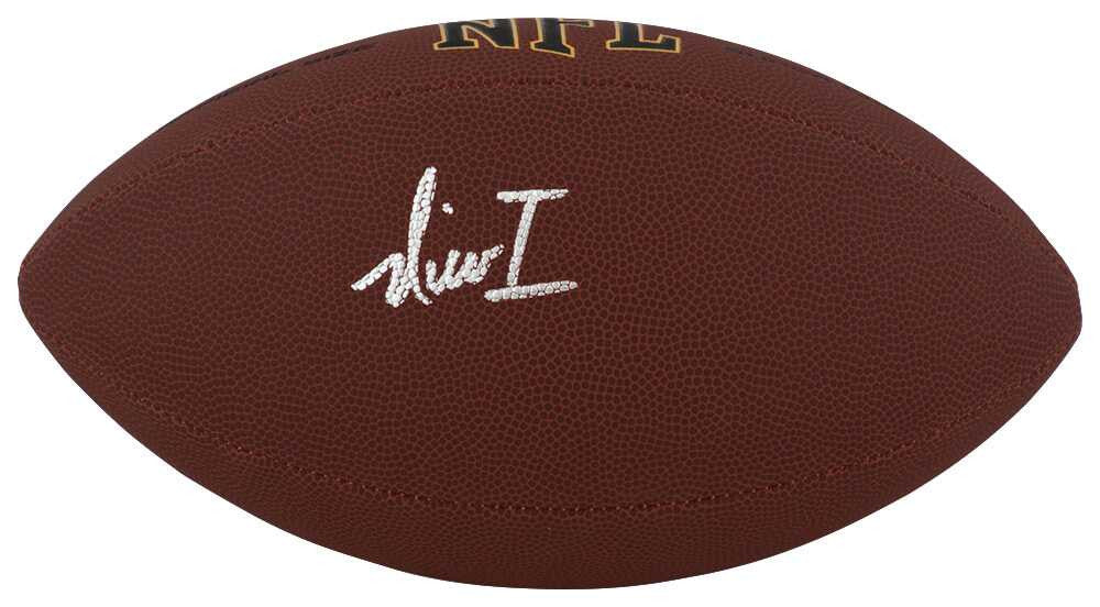 Nico Iamaleava Autographed Wilson Super Grip Full Size NFL Football  Beckett COA