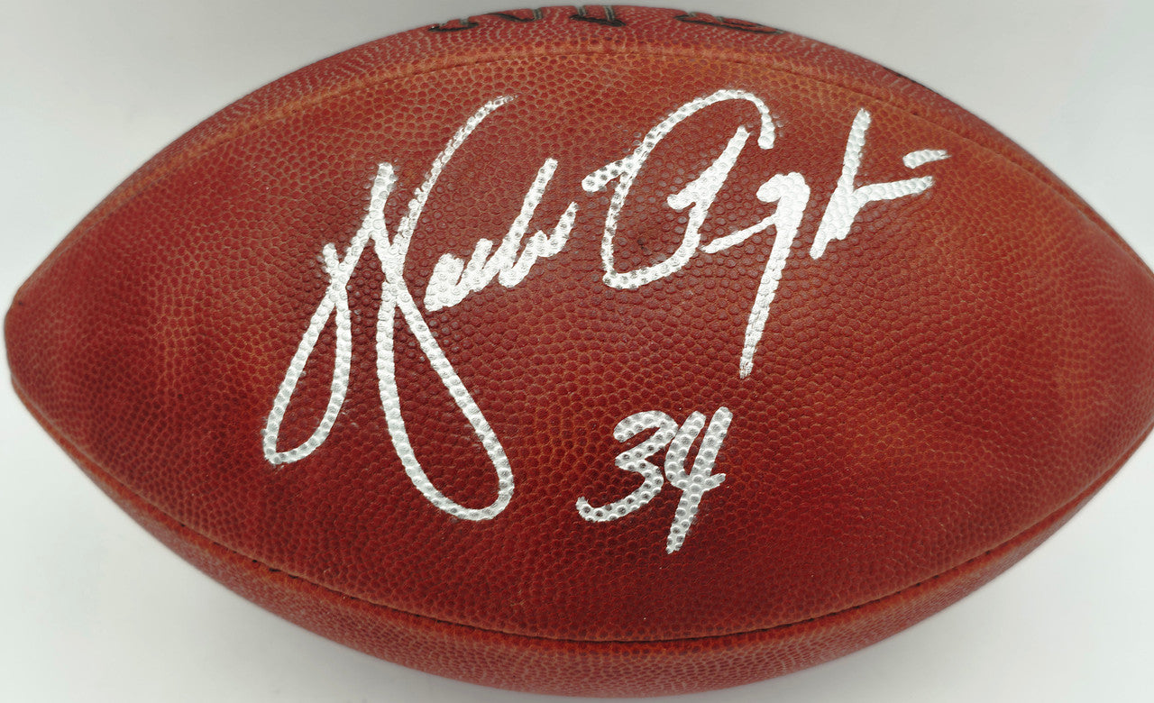 Walter Payton Signed Official NFL Leather Game Football Chicago Bears – Beckett BAS #AE16700