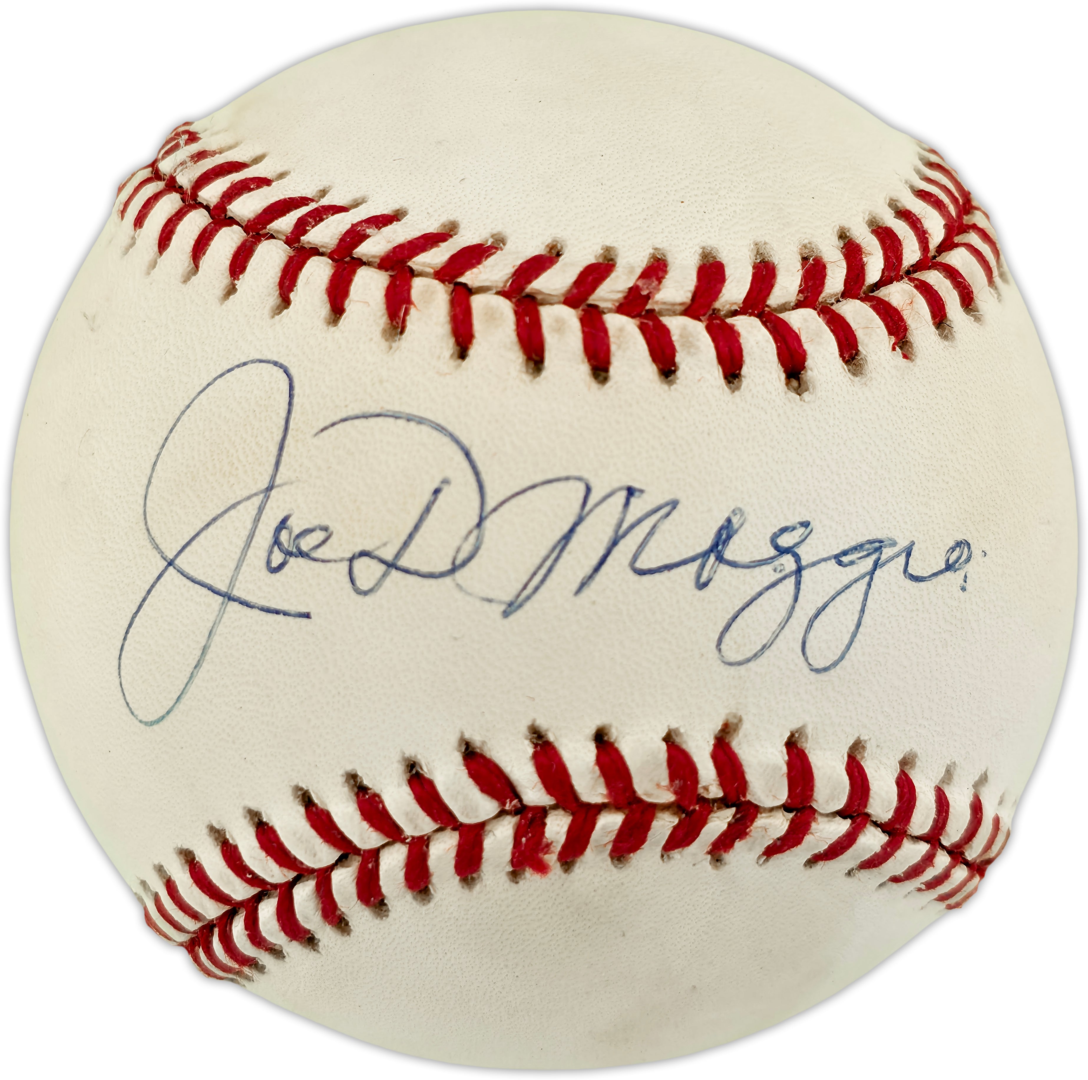 Joe DiMaggio Autographed Official AL Baseball New York Yankees Beckett BAS #AE85111