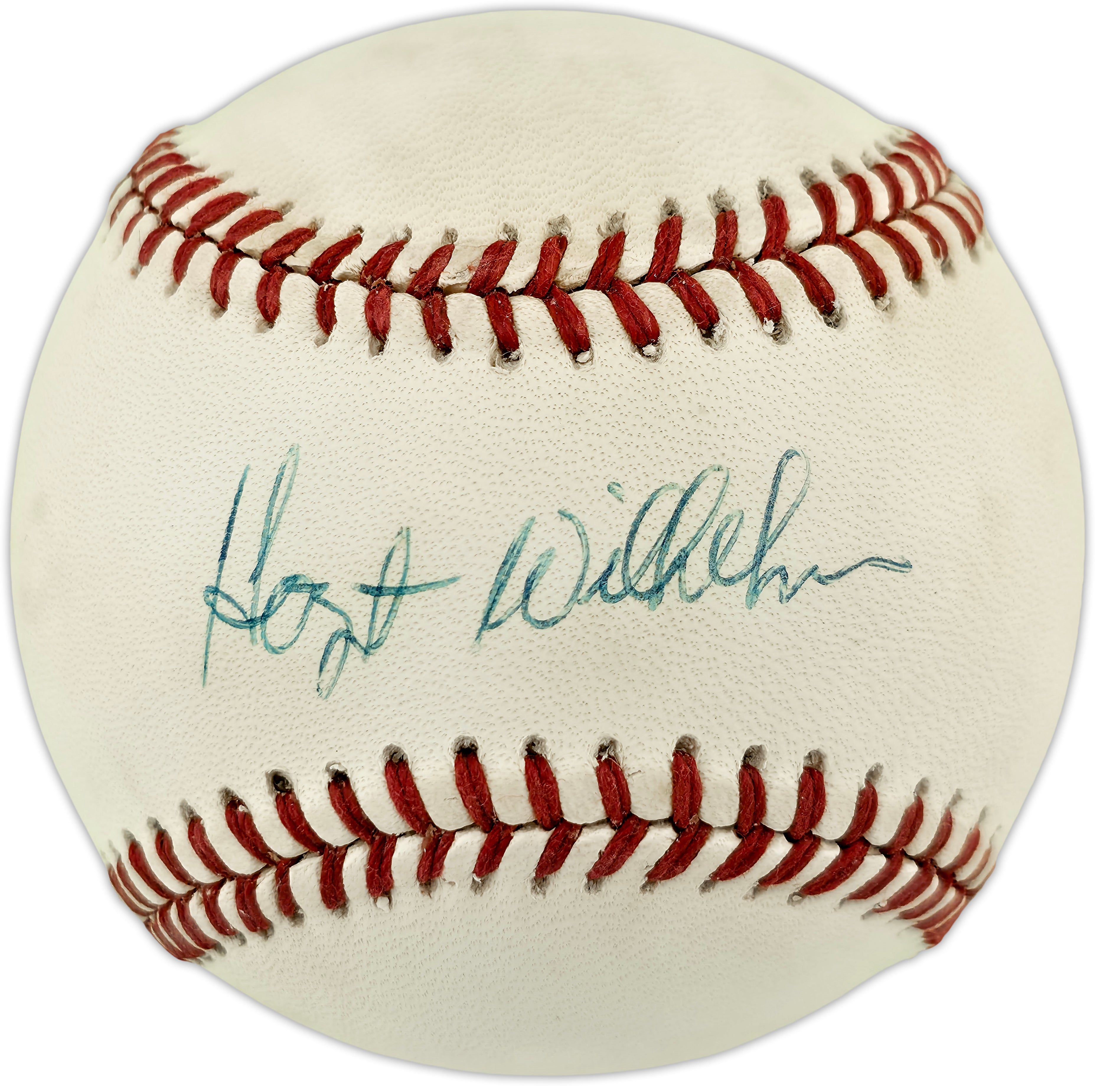 Hoyt Wilhelm Autographed Official AL Baseball New York Giants SKU #263376