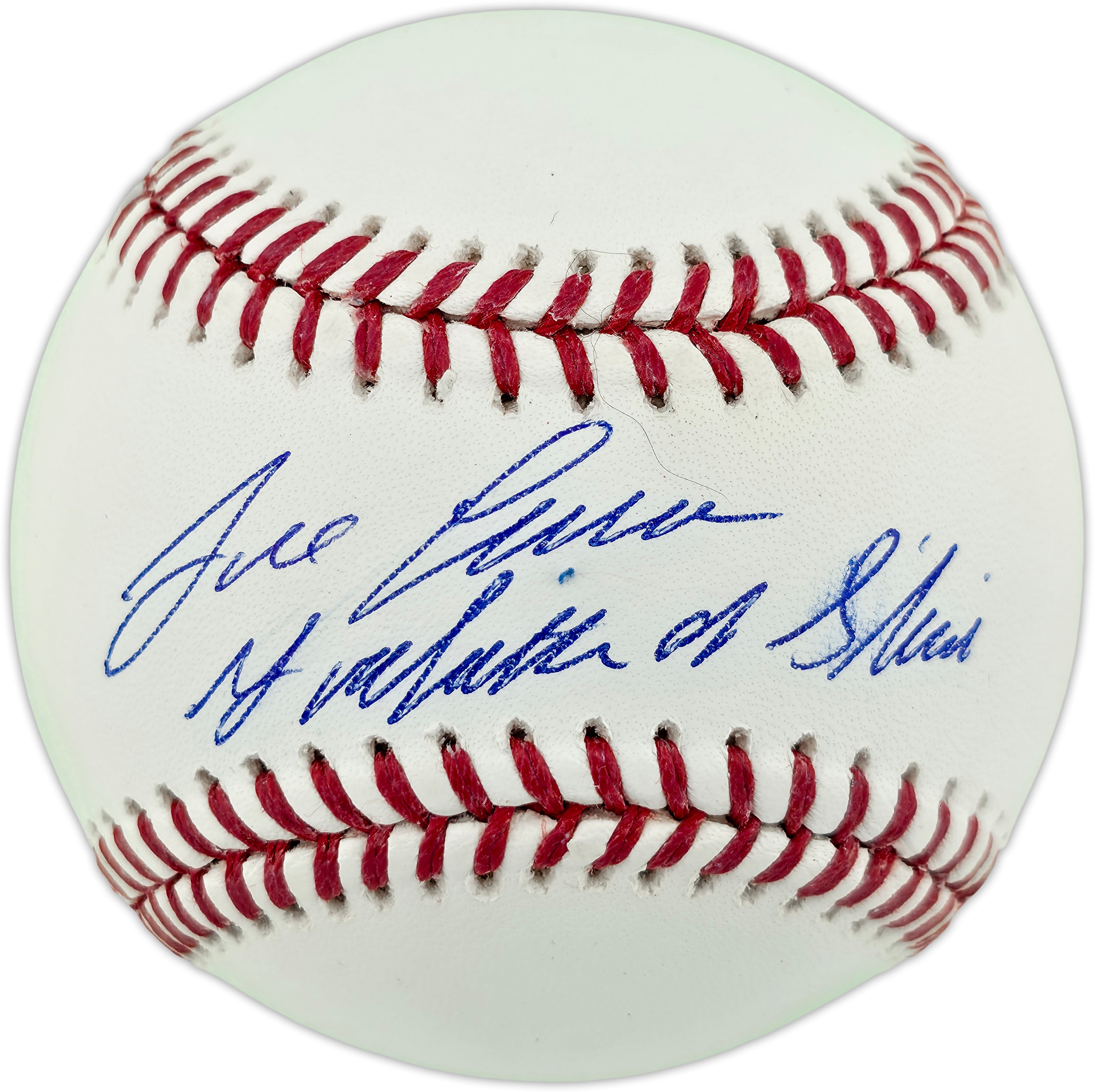 Jose Canseco Autographed Official MLB Baseball Oakland A's "Godfather of Steroids" (Smudged) Beckett BAS Witness #4W396522
