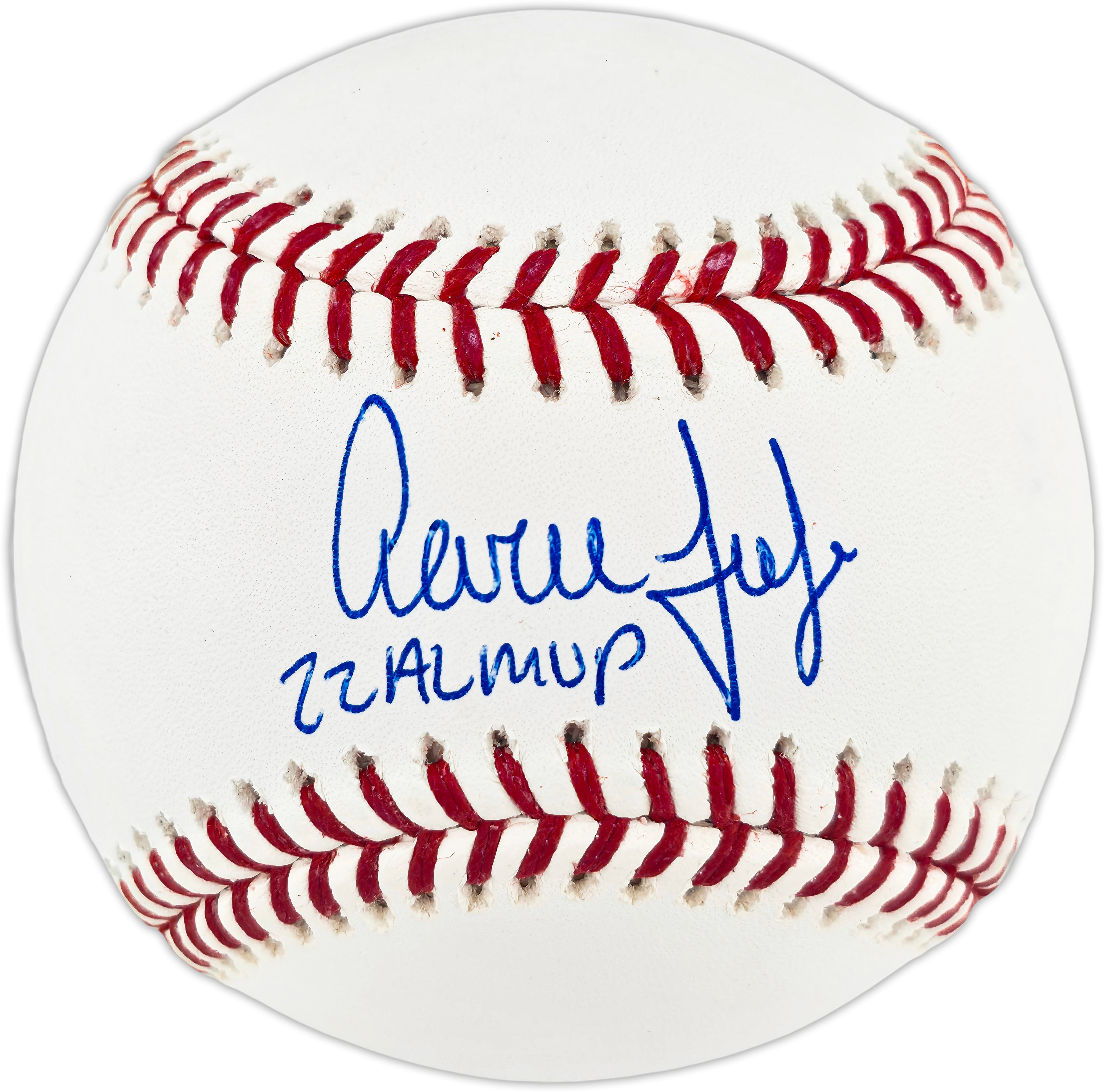 New York Yankees Aaron Judge Signed Official MLB Baseball w/ "22 AL MVP" Inscription - Beckett BAS Full-Page COA #AC56651