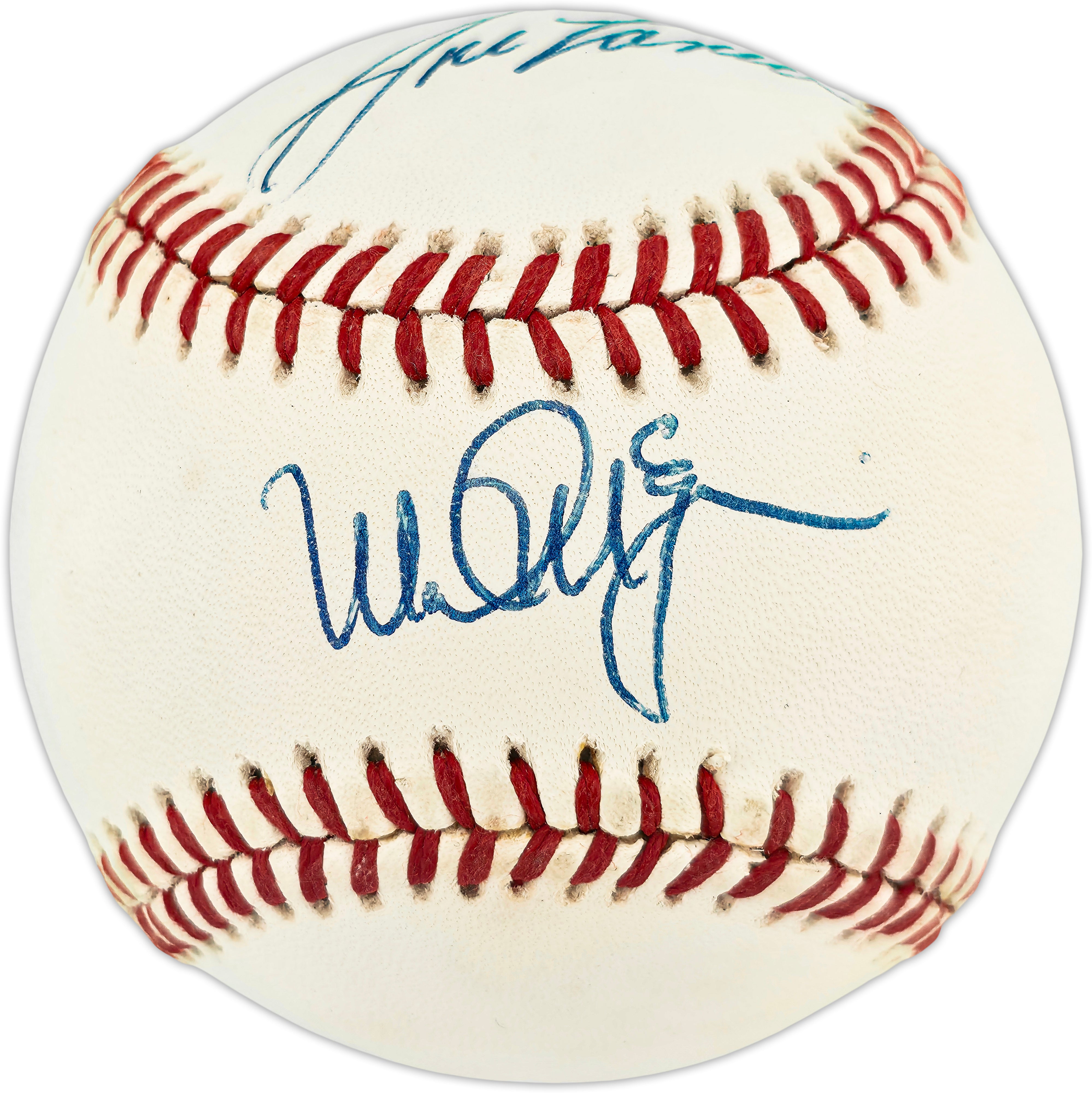 Oakland A's Mark McGwire & Jose Canseco Dual-Signed Official American League Baseball "Bash Brothers" - Beckett BAS Full-Page COA #AG020286