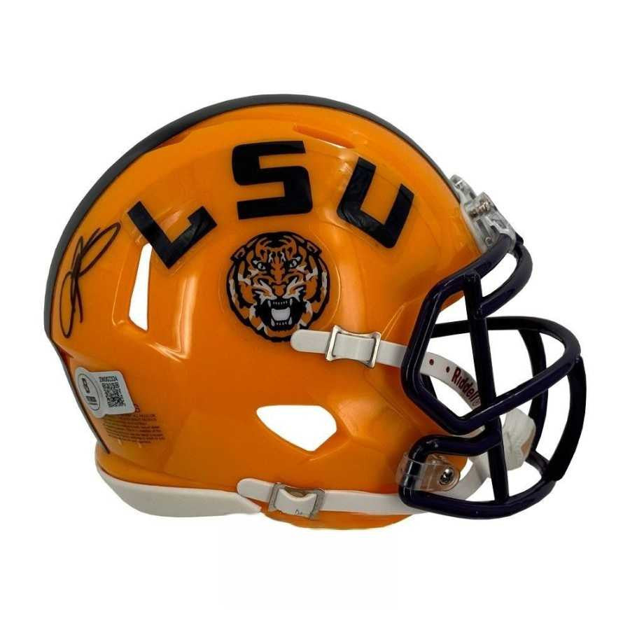 Odell Beckham Jr Autographed LSU Tigers Speed Mini Helmet - BAS