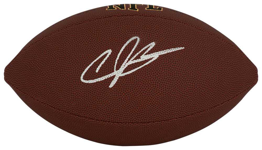 Odell Beckham Jr Signed Wilson Super Grip NFL Football - Schwartz Authenticated