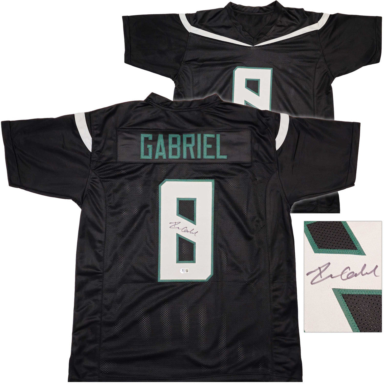Dillon Gabriel Signed Oregon Ducks Custom Black Jersey – BAS Witness