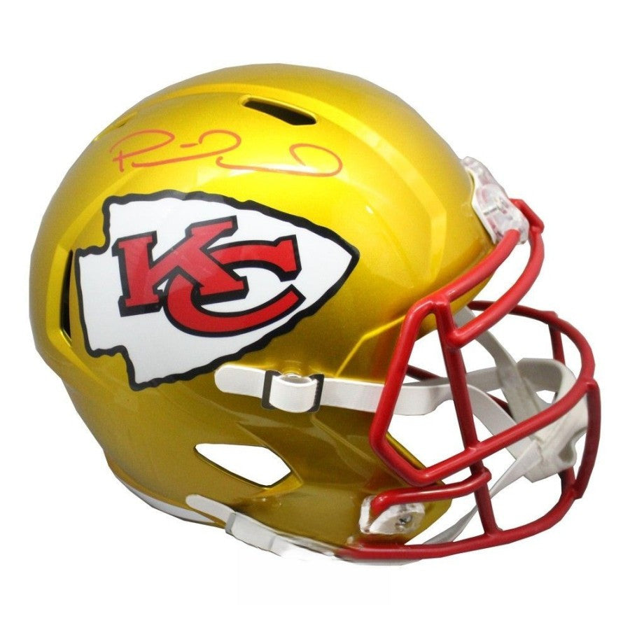 Patrick Mahomes Autographed Kansas City Chiefs Flash Full Size Helmet - BAS