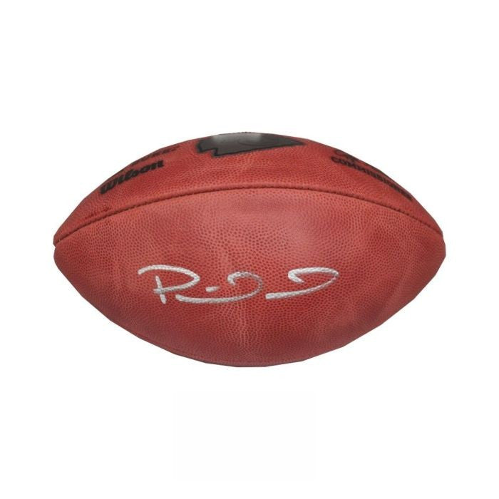 Patrick Mahomes Autographed Wilson The Duke Team Logo Football - BAS