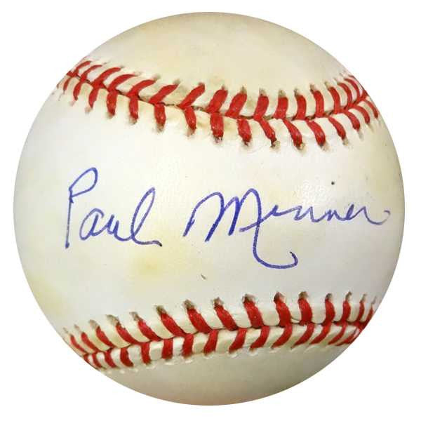 Paul Minner Autographed NL Baseball Brooklyn Dodgers PSA/DNA #Z33302
