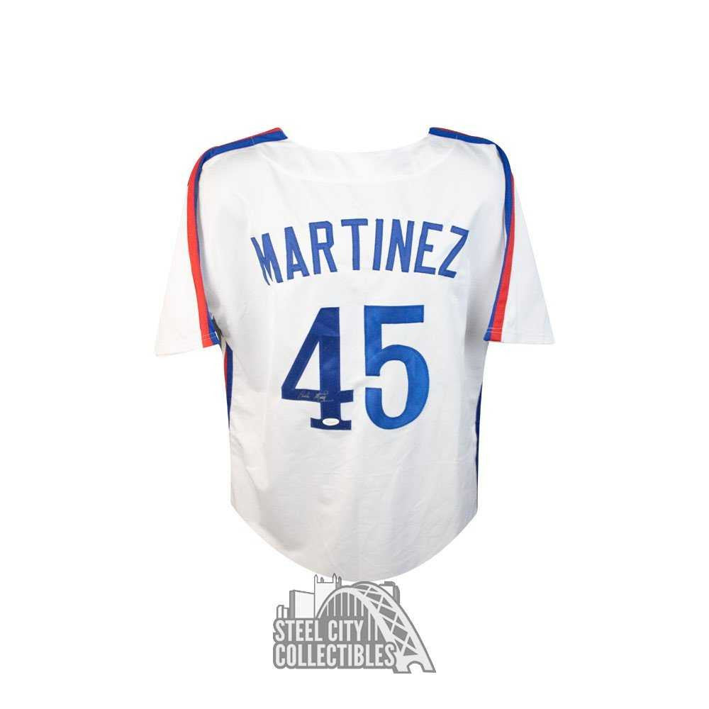 Pedro Martínez Autographed Montreal Expos Custom White Baseball Jersey – JSA COA