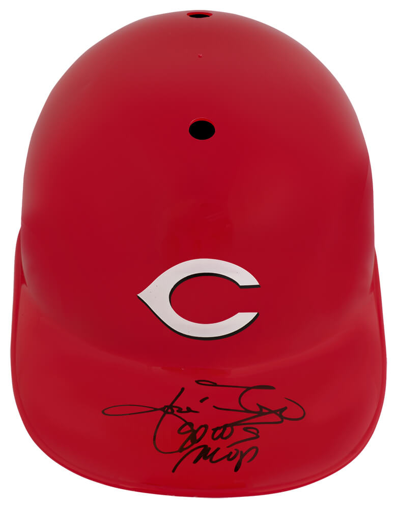 Jose Rijo Signed Cincinnati Reds Souvenir Replica Batting Helmet w/90 WS MVP