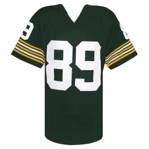 Green Bay Packers Dave Robinson Autographed Custom Green Football Jersey "HOF 2013" - Schwartz Sports