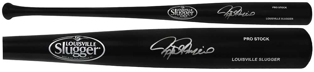 Rafael Palmeiro Signed Louisville Slugger Pro Stock Black Baseball Bat