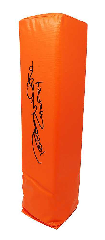 Randy White Signed Orange Endzone Football Pylon w/HOF'94 - Schwartz Authentic
