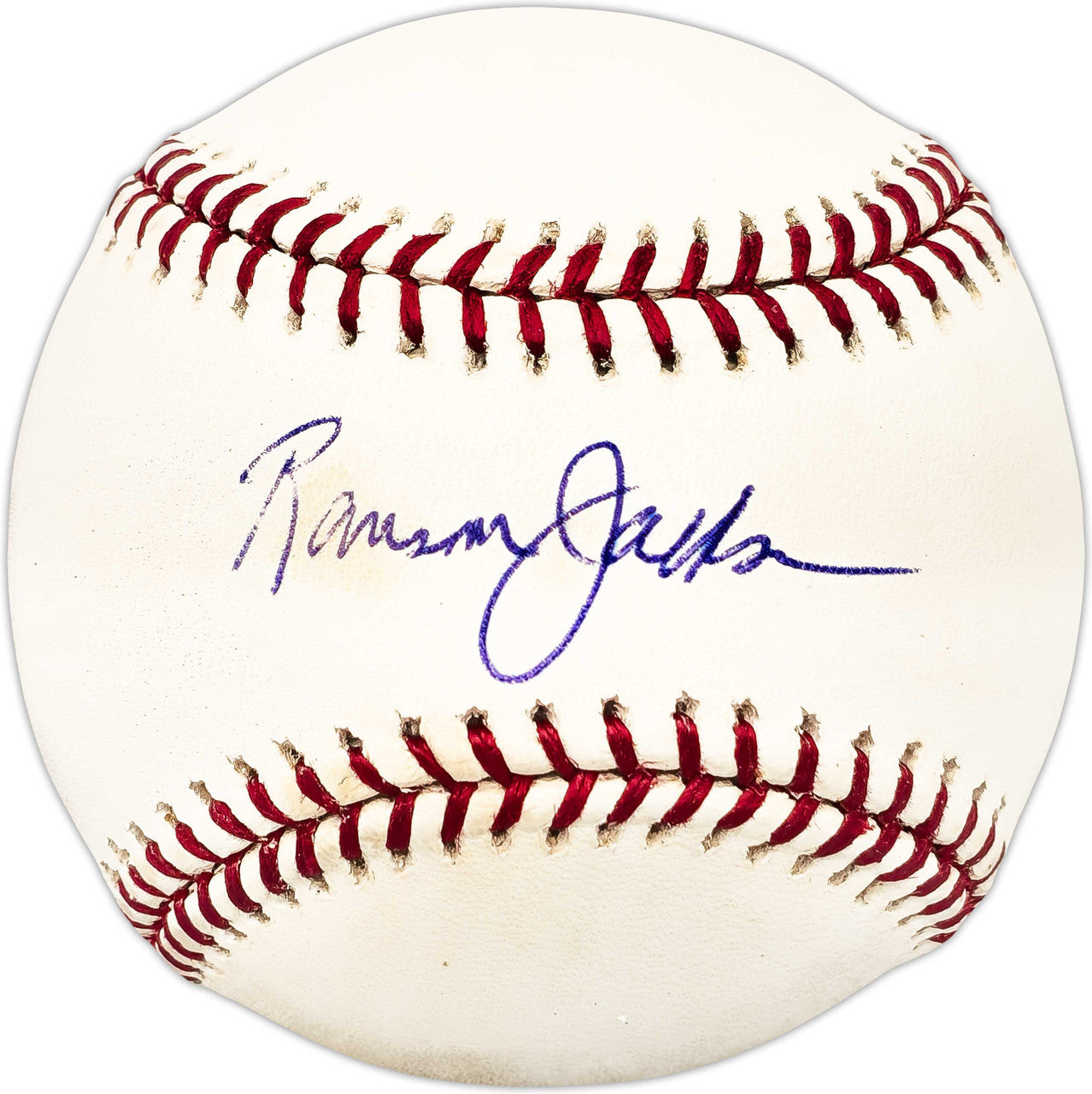 Ransom Jackson Autographed Official MLB Baseball Chicago Cubs, Los Angeles Dodgers SKU #225613