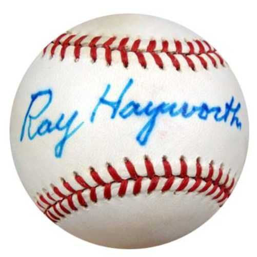 Ray Hayworth Autographed AL Baseball Detroit Tigers PSA/DNA #P72177