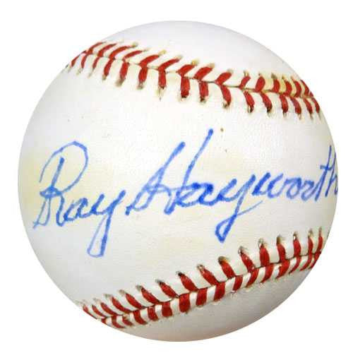 Ray Hayworth Autographed NL Baseball Detroit Tigers PSA/DNA #T94037