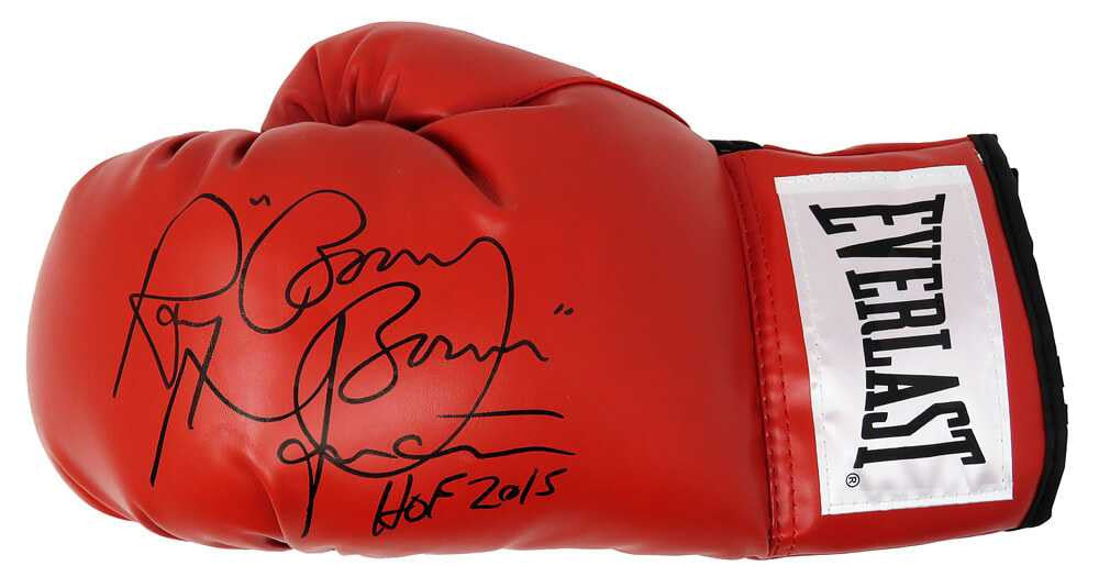 Ray Mancini Signed Everlast Red Boxing Glove w/Boom Boom, HOF 2015 - Schwartz Authenticated