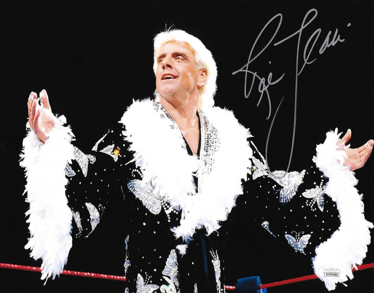 Ric Flair Autographed 11x14 Photo JSA Stock #203582