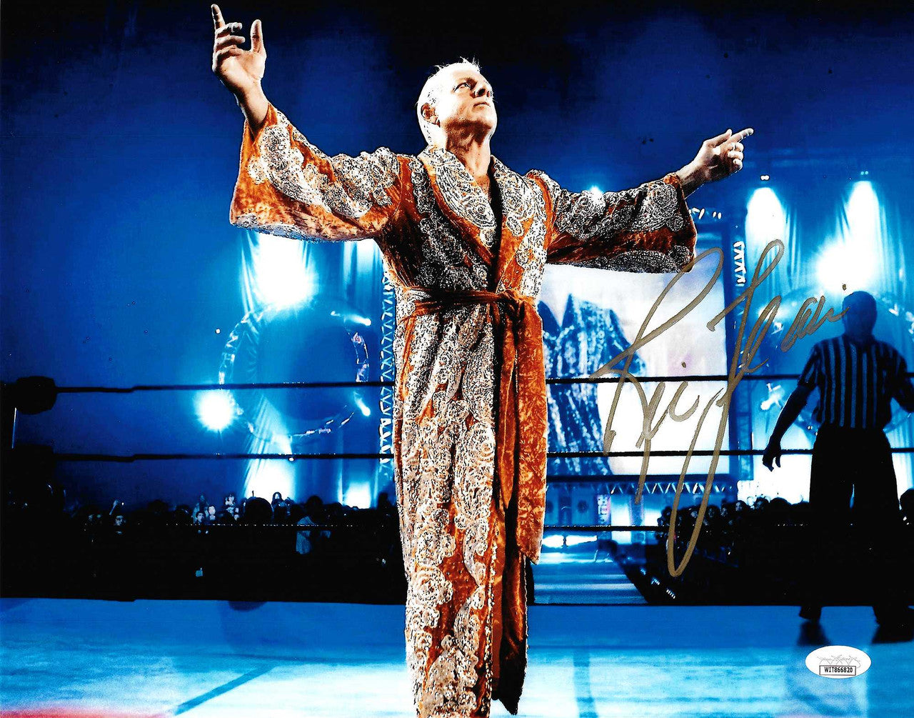 Ric Flair Autographed 11x14 Photo JSA Stock #203601