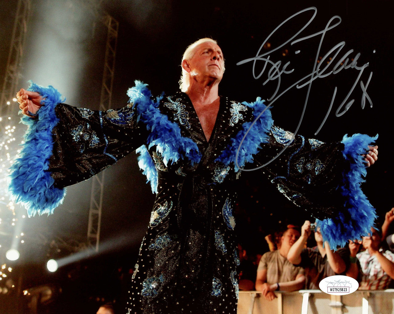 Ric Flair Autographed 8x10 Photo "16x" JSA Stock #203560