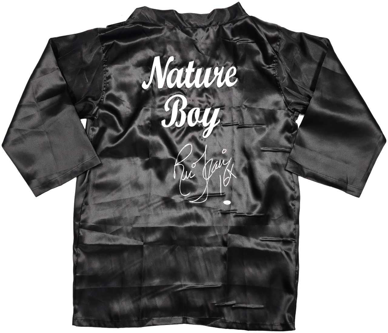 Ric Flair Autographed Black Wrestling Robe