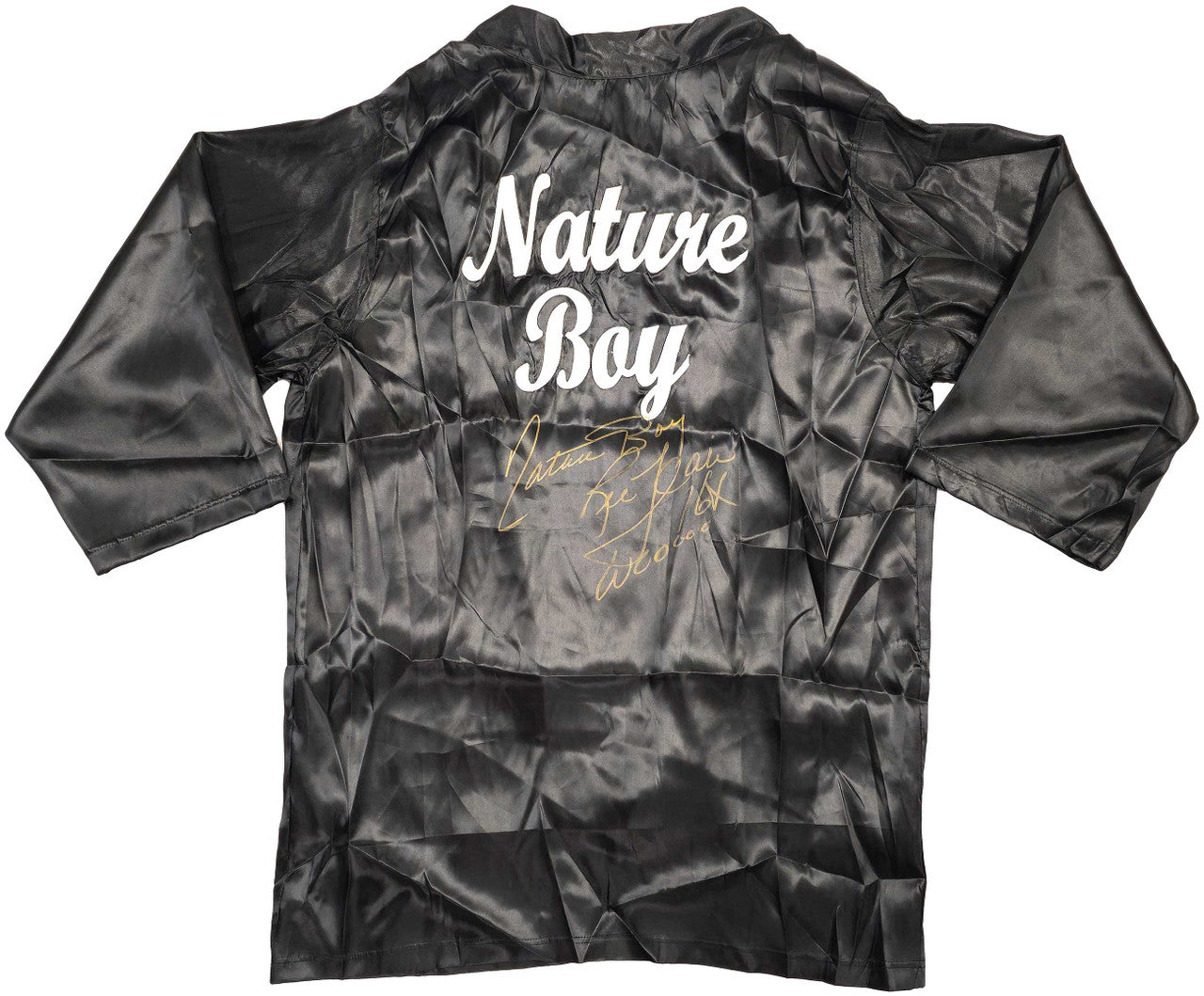 Ric Flair Autographed Black Wrestling Robe