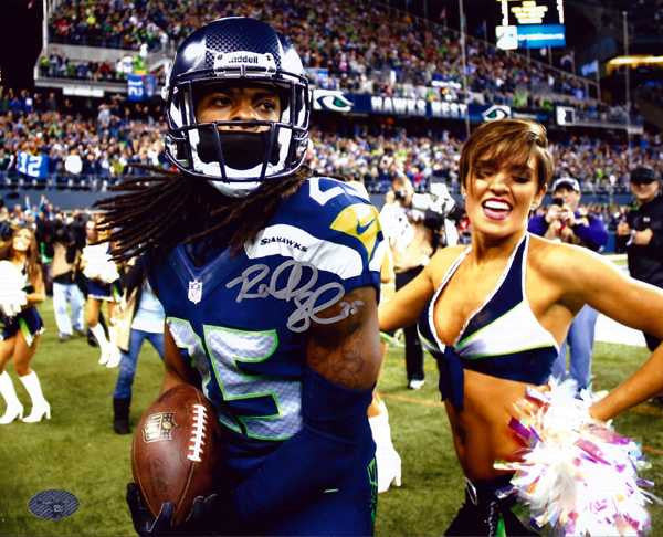 Richard Sherman Autographed 8x10 Photo Seattle Seahawks RS Holo Stock