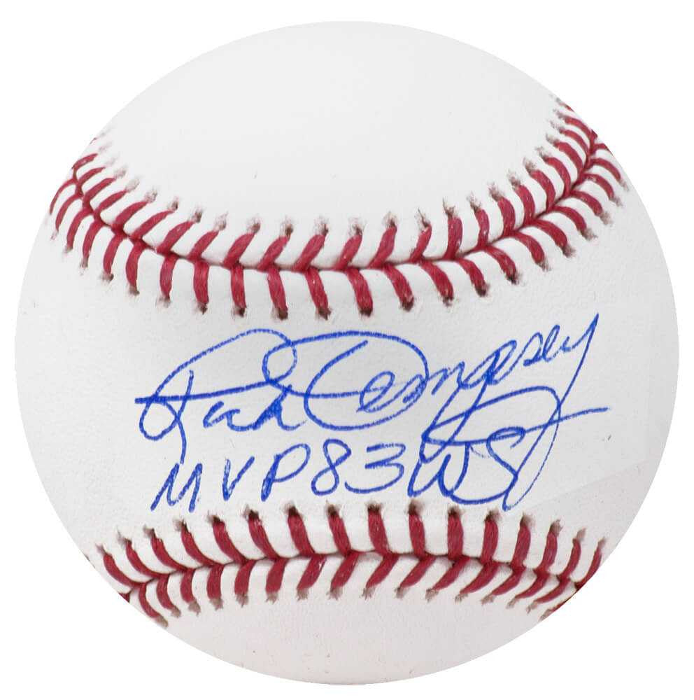 Rick Dempsey Signed Rawlings Official MLB Baseball w/MVP 83 WS - Schwartz Authenticated