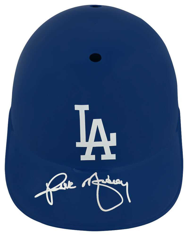 Rick Monday Signed Los Angeles Dodgers Souvenir Replica Batting Helmet