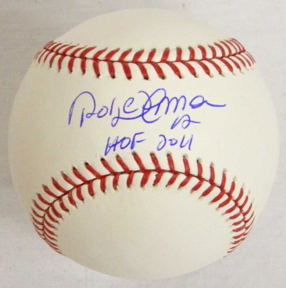 Roberto Alomar Signed Rawlings MLB Baseball w/HOF 2011 - Schwartz Authenticated