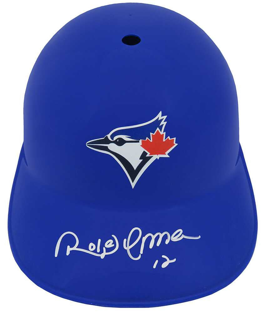 Roberto Alomar Signed Toronto Blue Jays Souvenir Replica Baseball Batting Helmet - Schwartz Authenticated