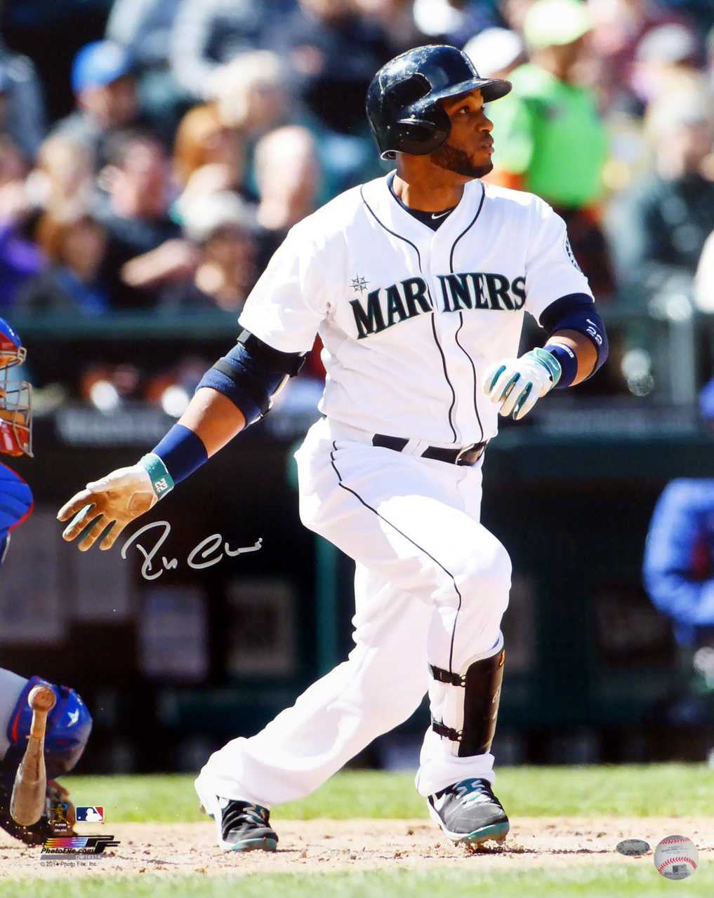 Robinson Cano Autographed 16x20 Photo Seattle Mariners MCS Holo Stock #98188
