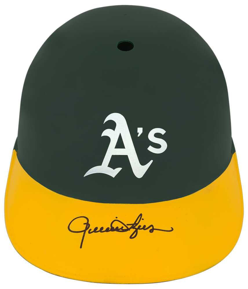 Rollie Fingers Signed Oakland A's Souvenir Replica Batting Helmet - Schwartz Authenticated