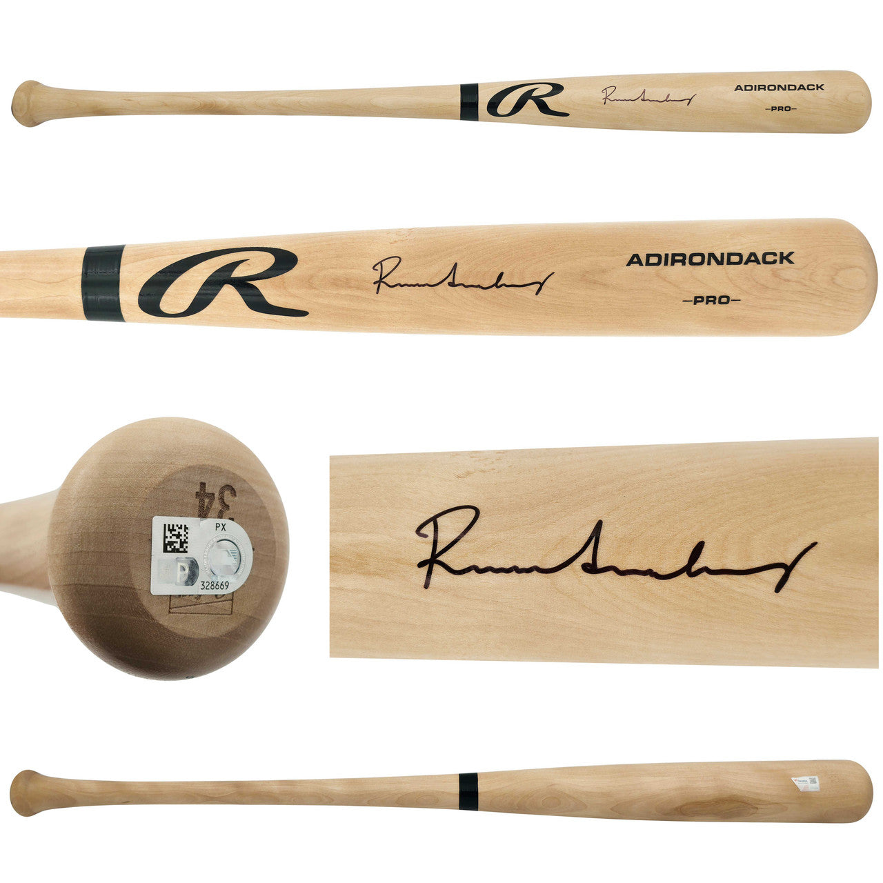 Roman Anthony Autographed Blonde Rawlings Adirondack Pro Baseball Bat Boston Red Sox Fanatics & MLB Holo