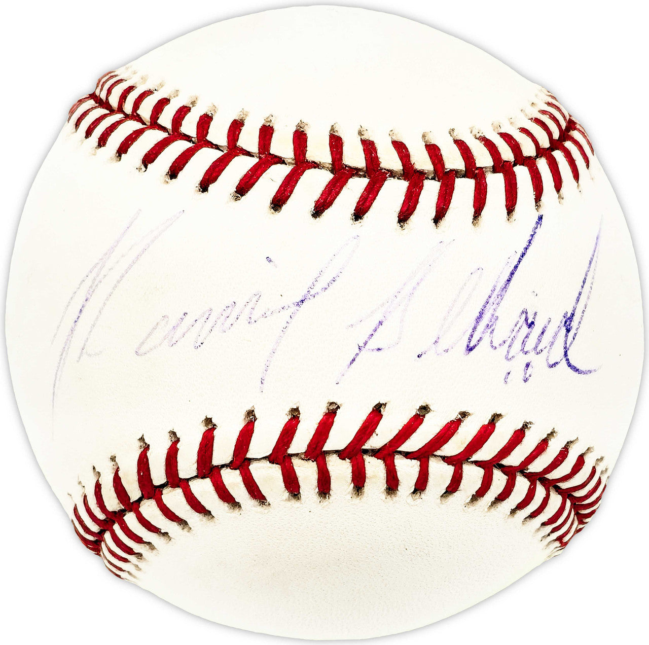Ronnie Belliard Autographed Official MLB Baseball Brewers, Indians SKU #226153