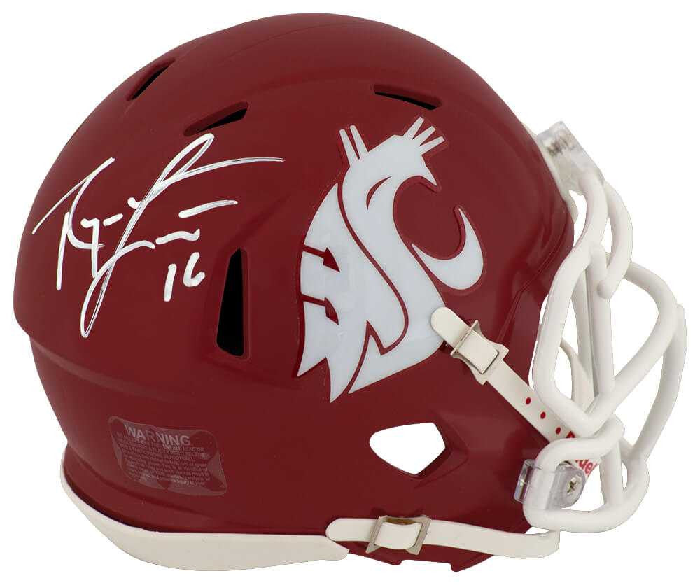 Ryan Leaf Signed Washington State Cougars Riddell Speed Mini Helmet - Schwartz Authenticated