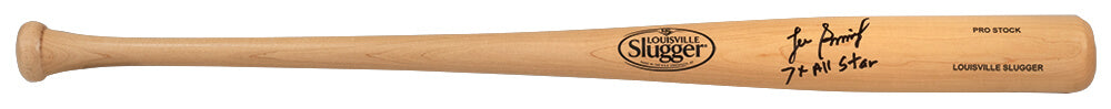 Lee Smith Signed Louisville Slugger Pro Stock Blonde Baseball Bat w/7x All Star