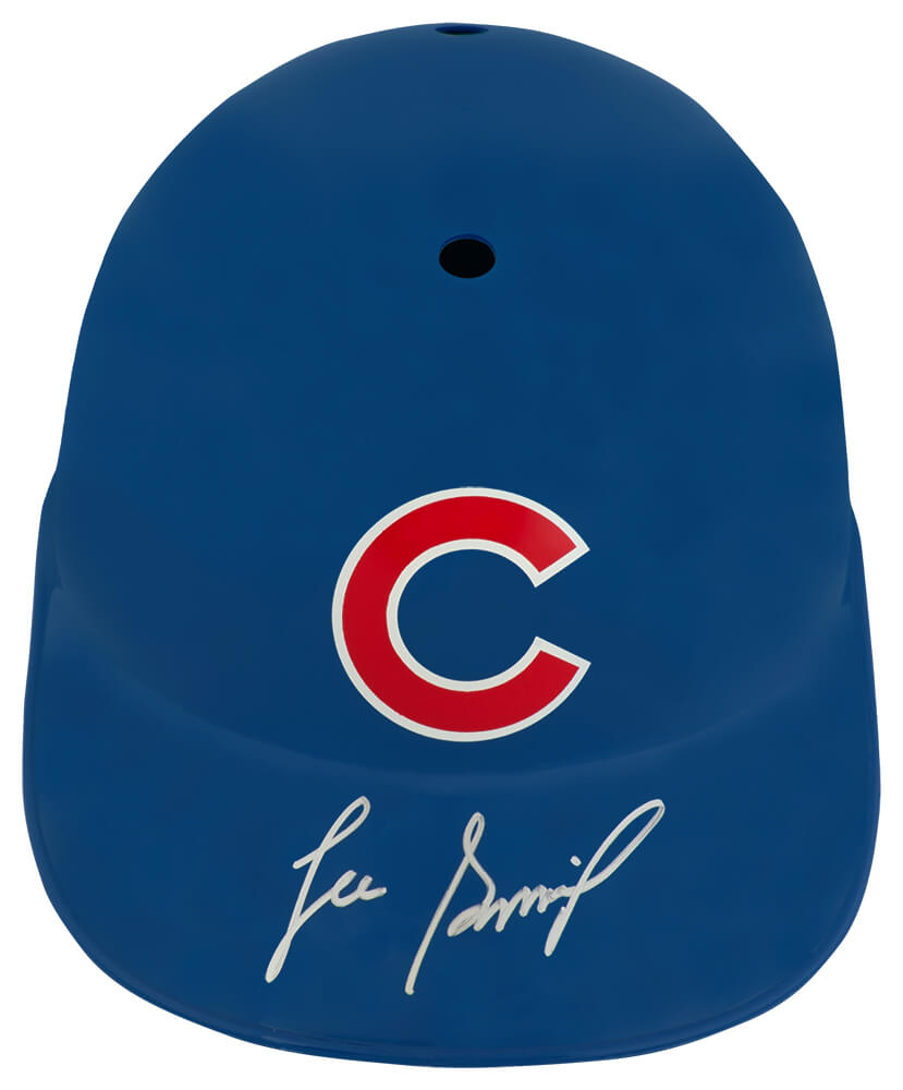 Lee Smith Signed Chicago Cubs Souvenir Replica Batting Helmet