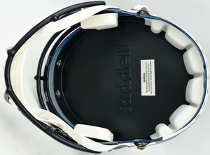 Jadarian Price Autographed Seattle Seahawks Blue Full Size Speed Replica Helmet - Beckett BAS Authenticated