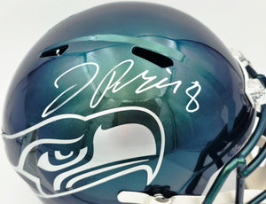Jadarian Price Autographed Seattle Seahawks Rivalries Full Size Speed Replica Helmet - Beckett BAS Authenticated