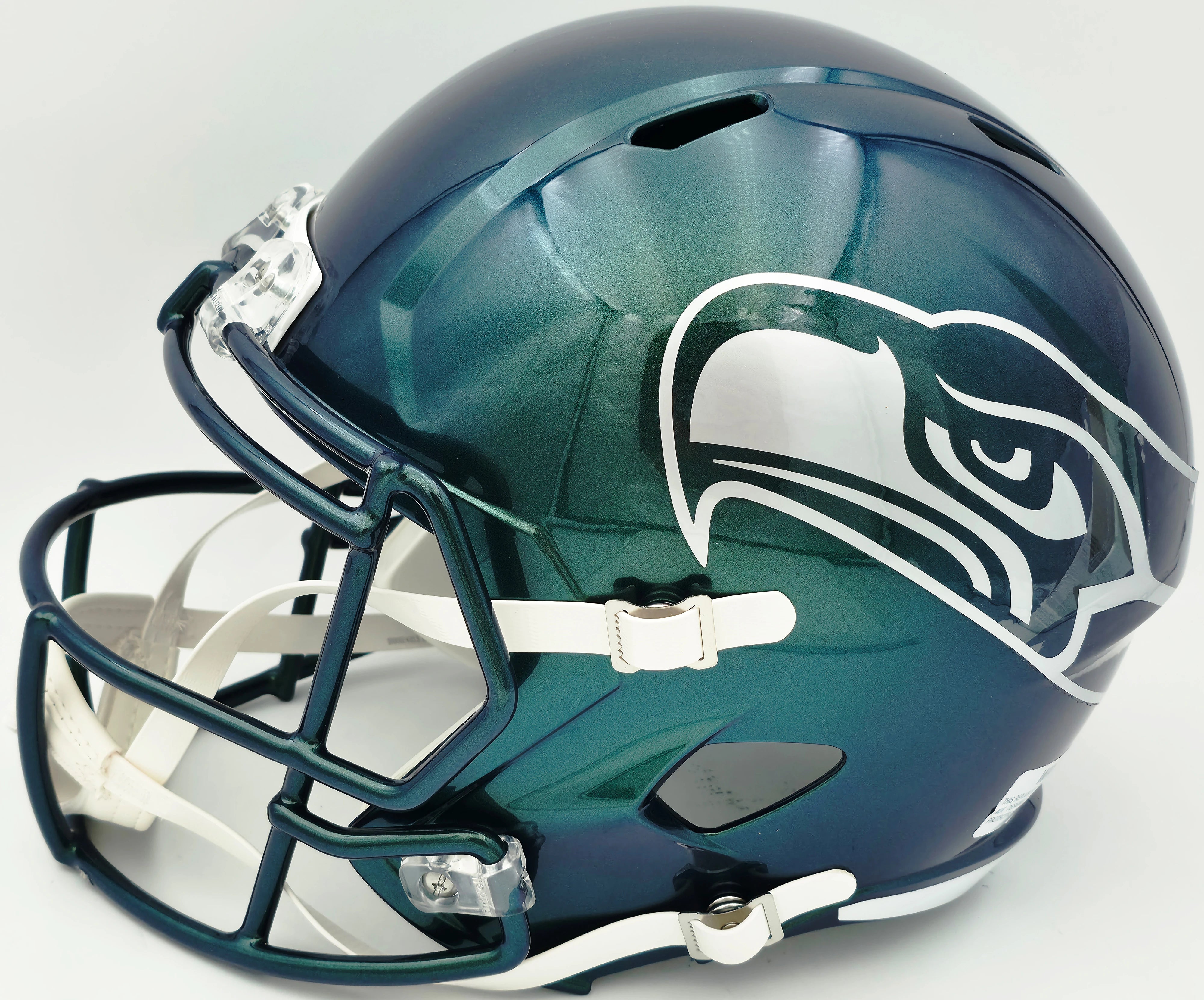 Jadarian Price Autographed Seattle Seahawks Rivalries Full Size Speed Replica Helmet - Beckett BAS Authenticated