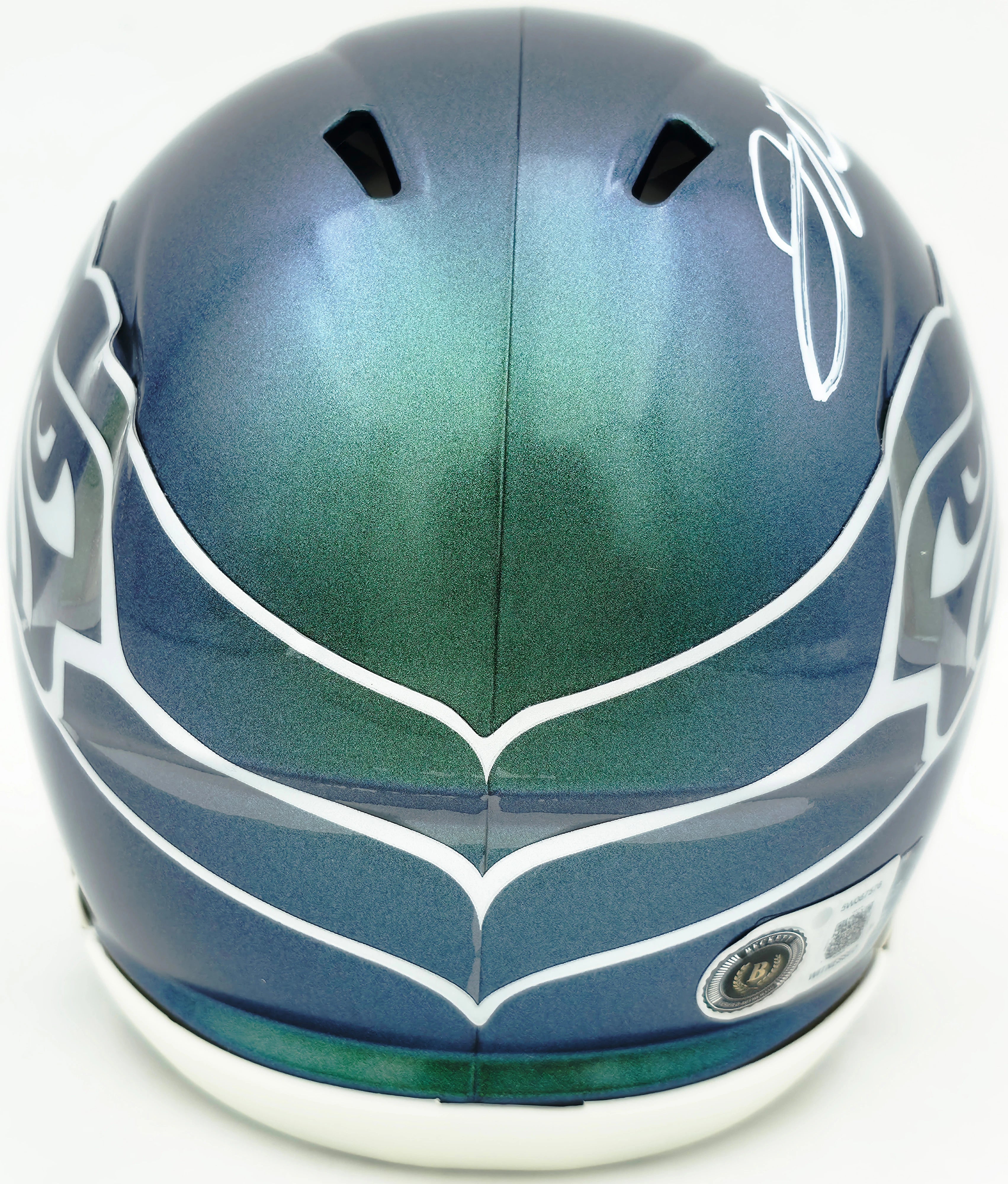 Jadarian Price Autographed Seattle Seahawks Rivalries Speed Mini Helmet - Beckett BAS Authenticated